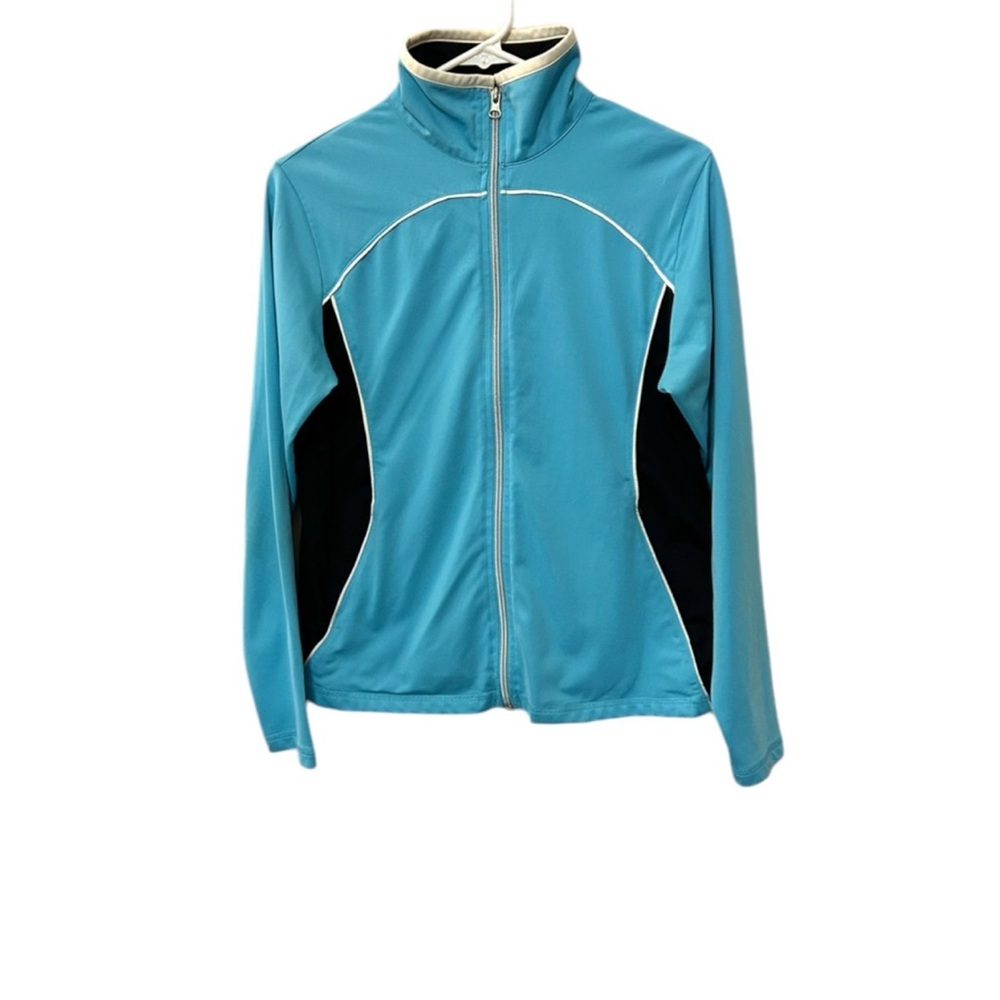 SJB Active Mock Neck Full Zip Long Sleeve Track Jacket Women’s Medium
